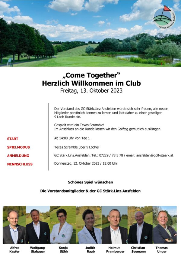 Ausschreibung Come Together